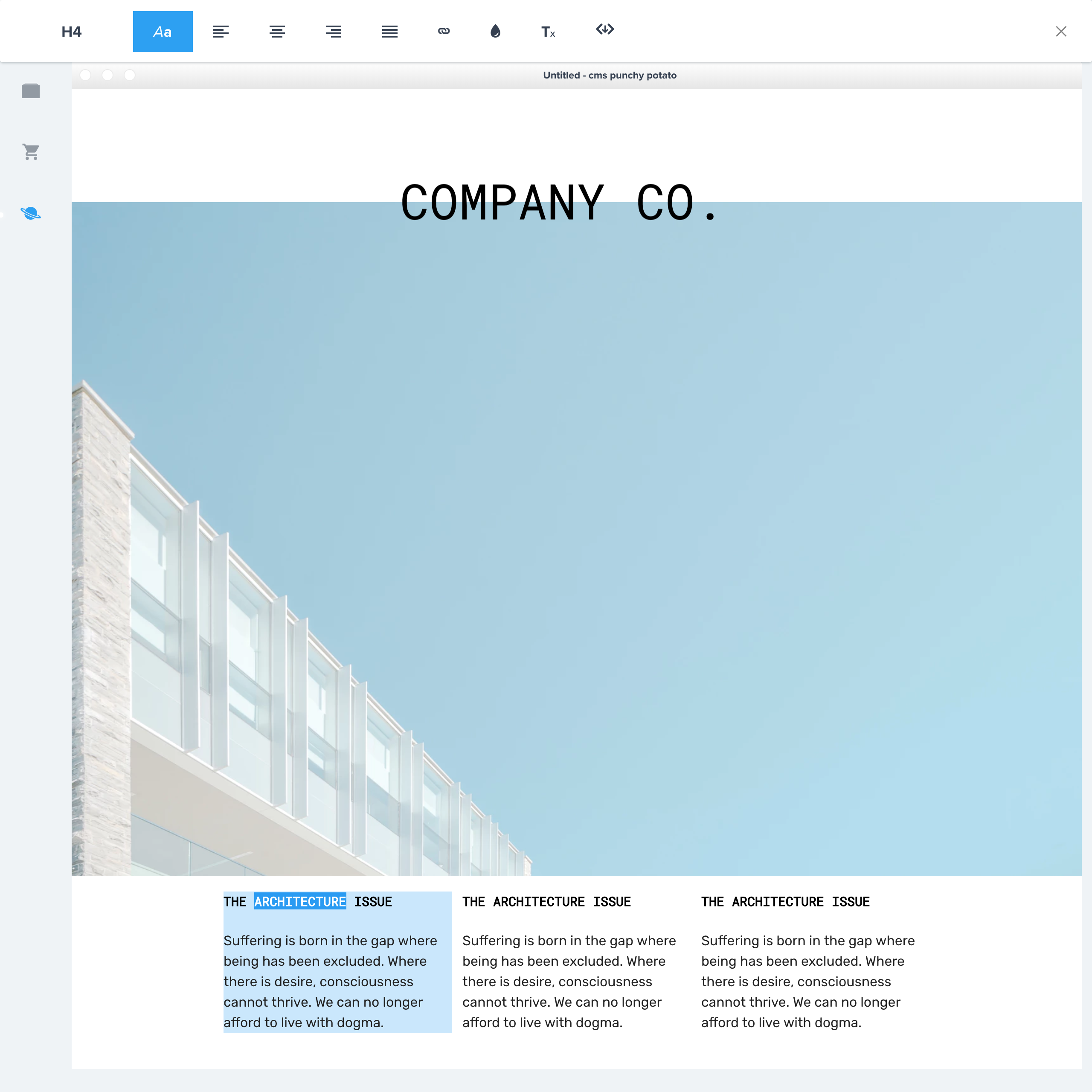 Monoal Content Management System is the best way to create a website for your small business