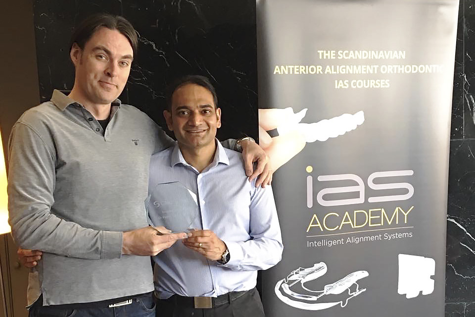 Anoop Maini. IAS Academy accrediated member. Petteri Viljakainen DDS 