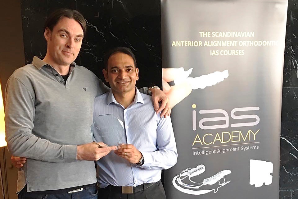 Anoop Maini. IAS Academy accrediated member. Petteri Viljakainen DDS