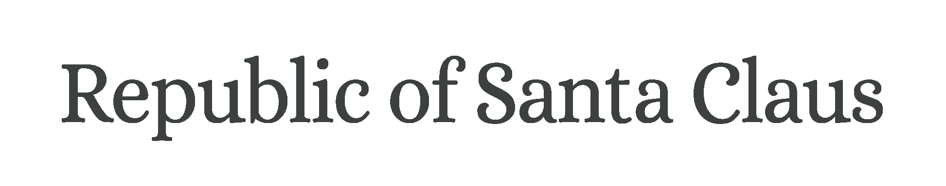 Republic of Santa Claus Logo